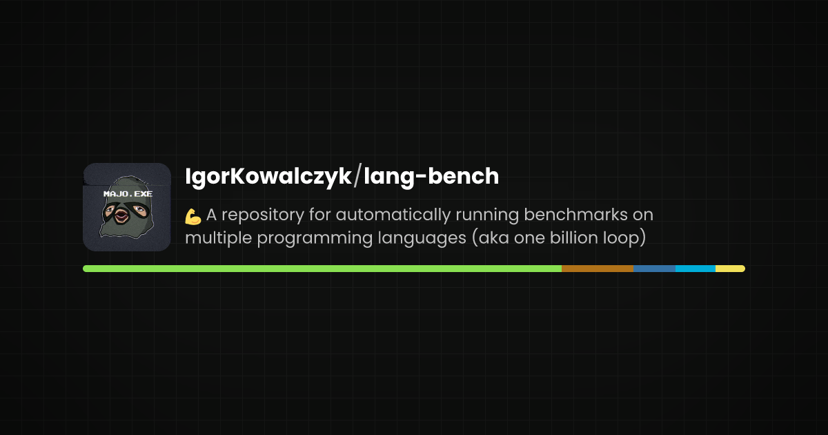 Preview of lang-bench